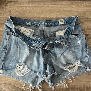 We the Free jean shorts